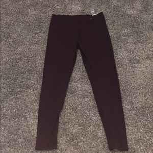 Aerie Burgundy Leggings